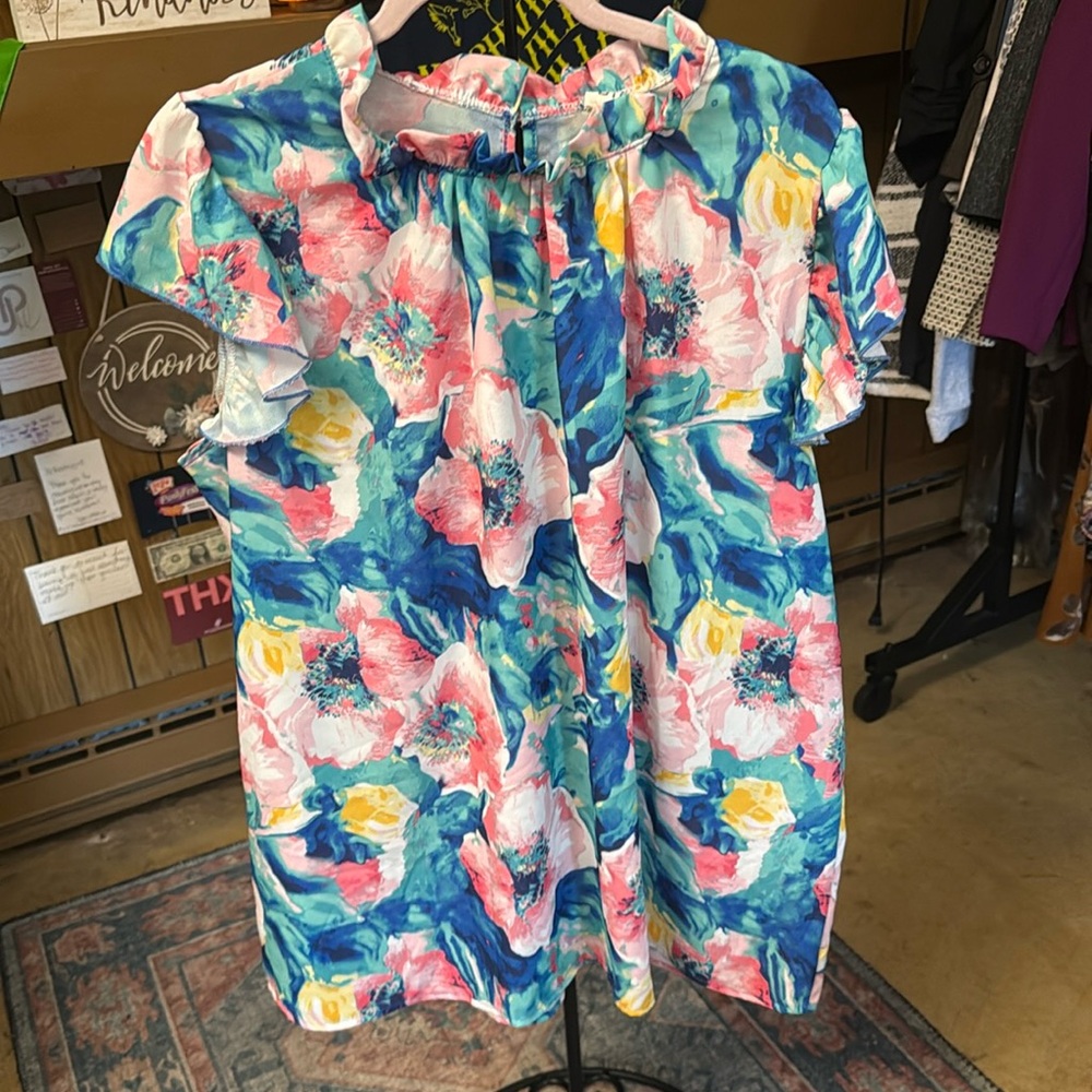 Bibi Floral Blouse 25 Ptp